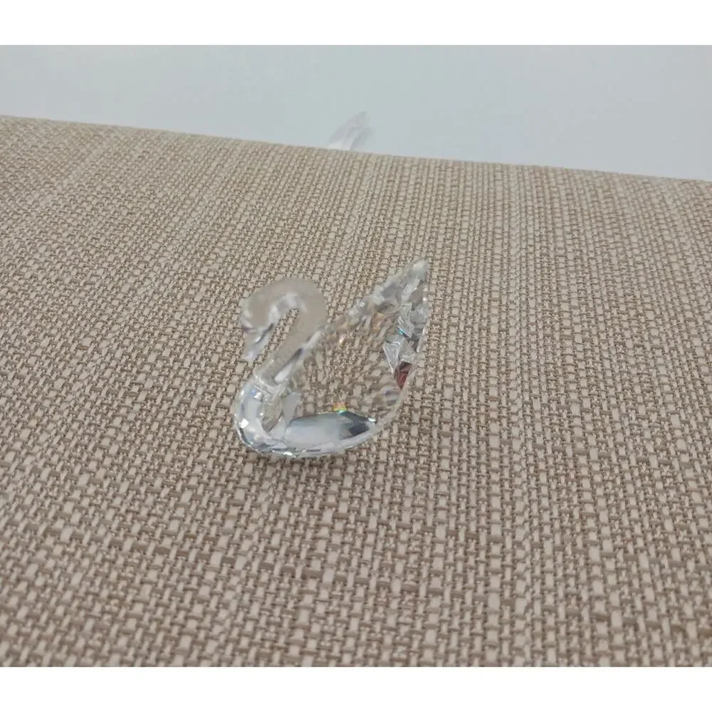 Swarovski Swan Figurine Faceted Crystal Collectible Clear